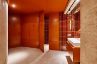 Diseño interior de baños para las oficinas de Workout Events en Madrid