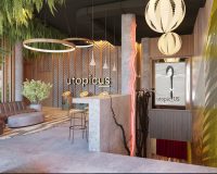 Interior moderno y de diseño para Utopicus en Madrid por Mil Studios